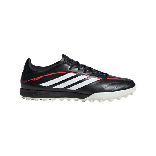 adidas Copa Pure IV League TF Turf Soccer Cleats- Core Black / Cloud White / Lucid Red