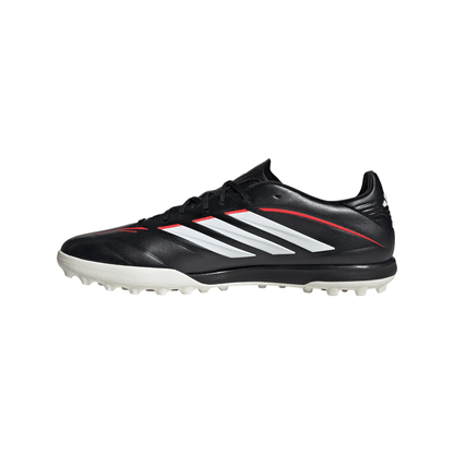 adidas Copa Pure IV League TF Turf Soccer Cleats- Core Black / Cloud White / Lucid Red