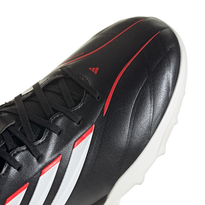 adidas Copa Pure IV League TF Turf Soccer Cleats- Core Black / Cloud White / Lucid Red