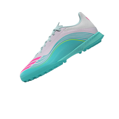 adidas F50 League TF Turf Shoes MESSI - FTWhite/ Lucid Pink/ Flash Aqua