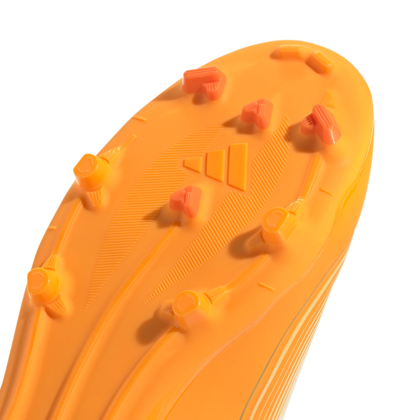 adidas Junior F50 League MESSI FG Firm Ground Soccer Cleats  - Ice Tangerine/ Gold Met/ 	Pure Tangerine