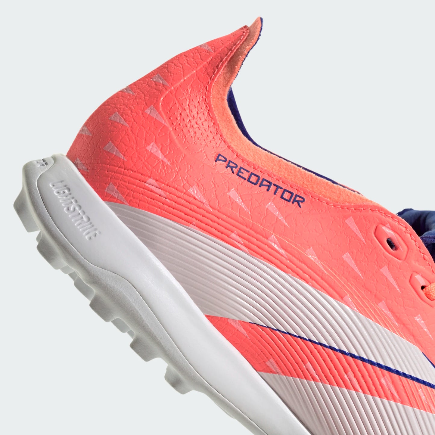 adidas Predator League FT TF Soccer Shoes - Signal coral / Ftwr White/ Beam Orange