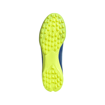 adidas F50 Messi League TF Turf Soccer Shoes - Team Royal Blue/Solar Yellow/Semi Blue Burst