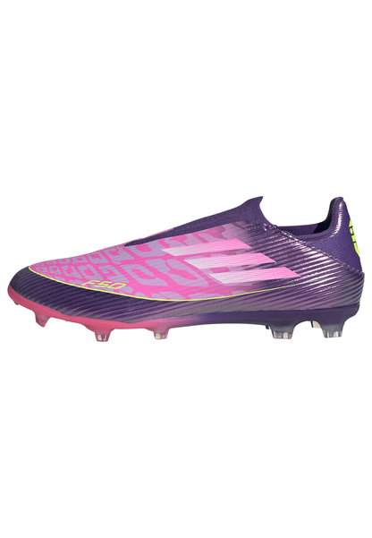 adidas F50 League LL LY Lamine Yamal FG Firm Ground Soccer Cleats - Purple / Unity purple/ FTwr white/ Lucid Lemon