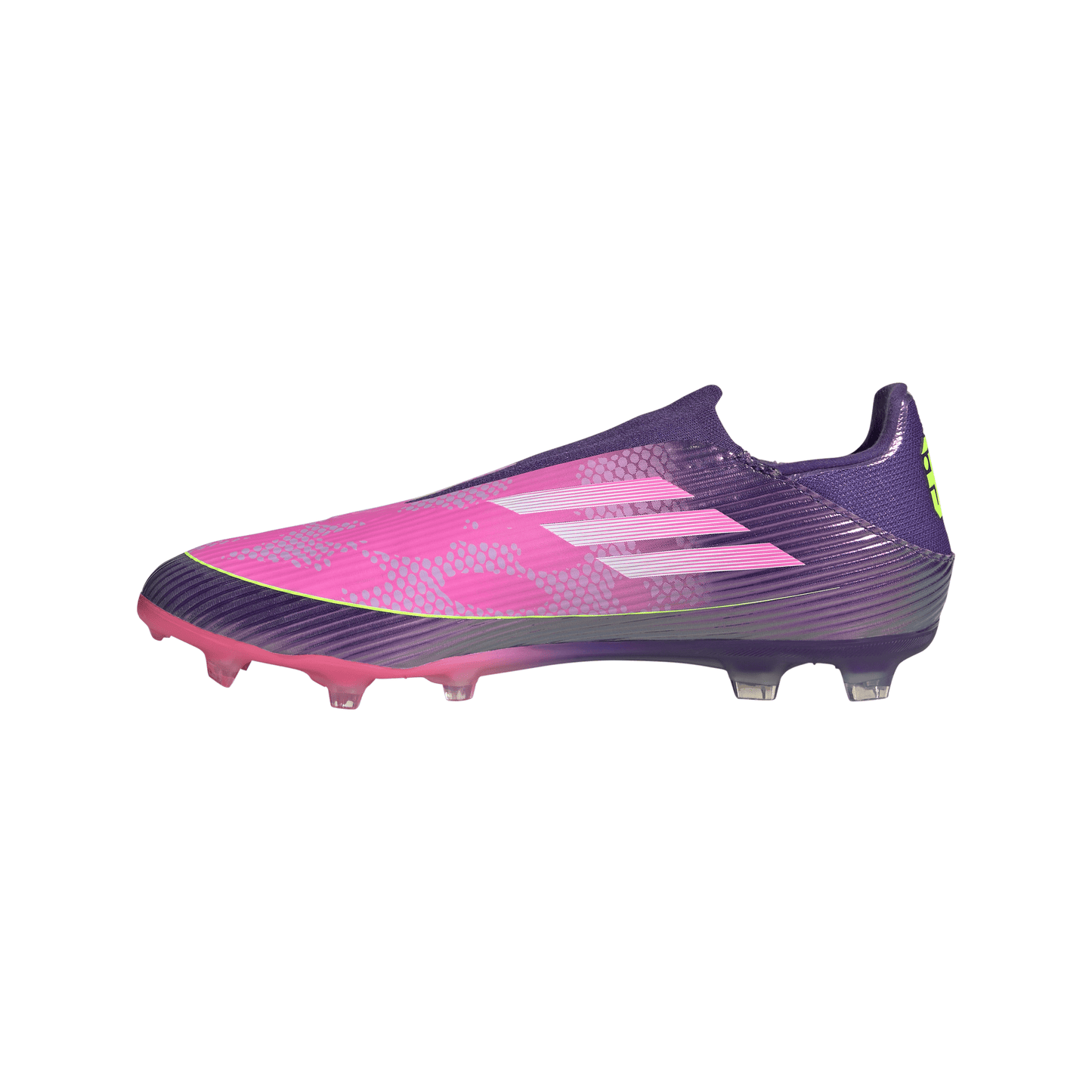 adidas F50 League LL LY Lamine Yamal FG Firm Ground Soccer Cleats - Purple / Unity purple/ FTwr white/ Lucid Lemon