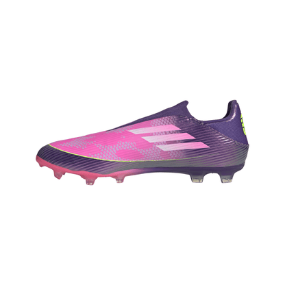 adidas F50 League LL LY Lamine Yamal FG Firm Ground Soccer Cleats - Purple / Unity purple/ FTwr white/ Lucid Lemon