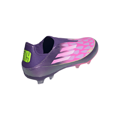 adidas F50 League LL LY Lamine Yamal FG Firm Ground Soccer Cleats - Purple / Unity purple/ FTwr white/ Lucid Lemon