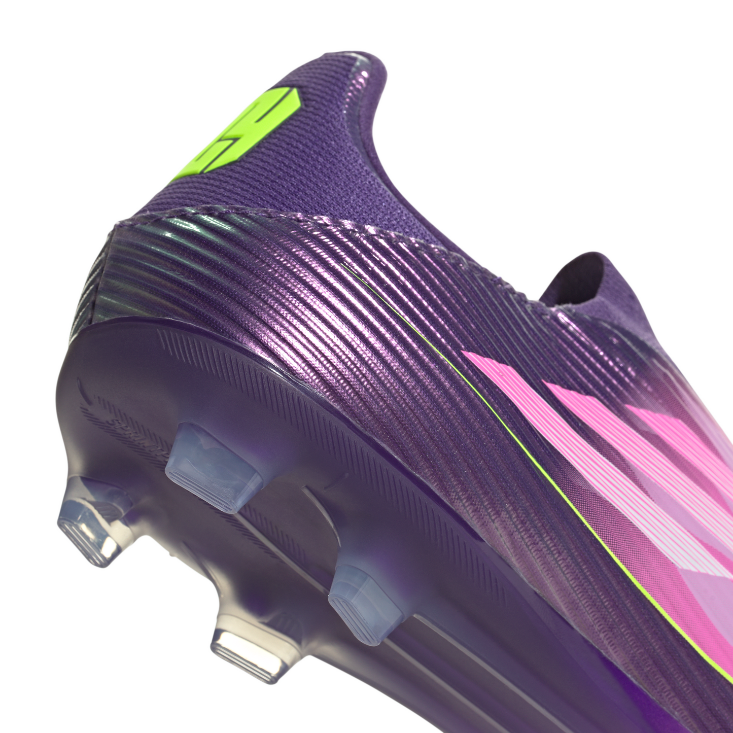 adidas F50 League LL LY Lamine Yamal FG Firm Ground Soccer Cleats - Purple / Unity purple/ FTwr white/ Lucid Lemon