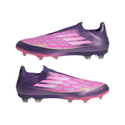 adidas F50 League LL LY Lamine Yamal FG Firm Ground Soccer Cleats - Purple / Unity purple/ FTwr white/ Lucid Lemon
