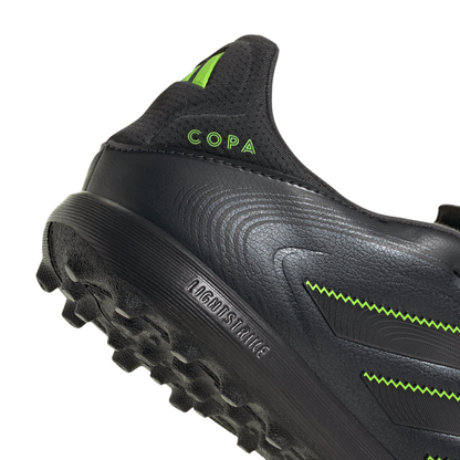 Copa Pure lll League TF Turf Soccer Shoes - Core Black/Carbon/Lucid Lemon