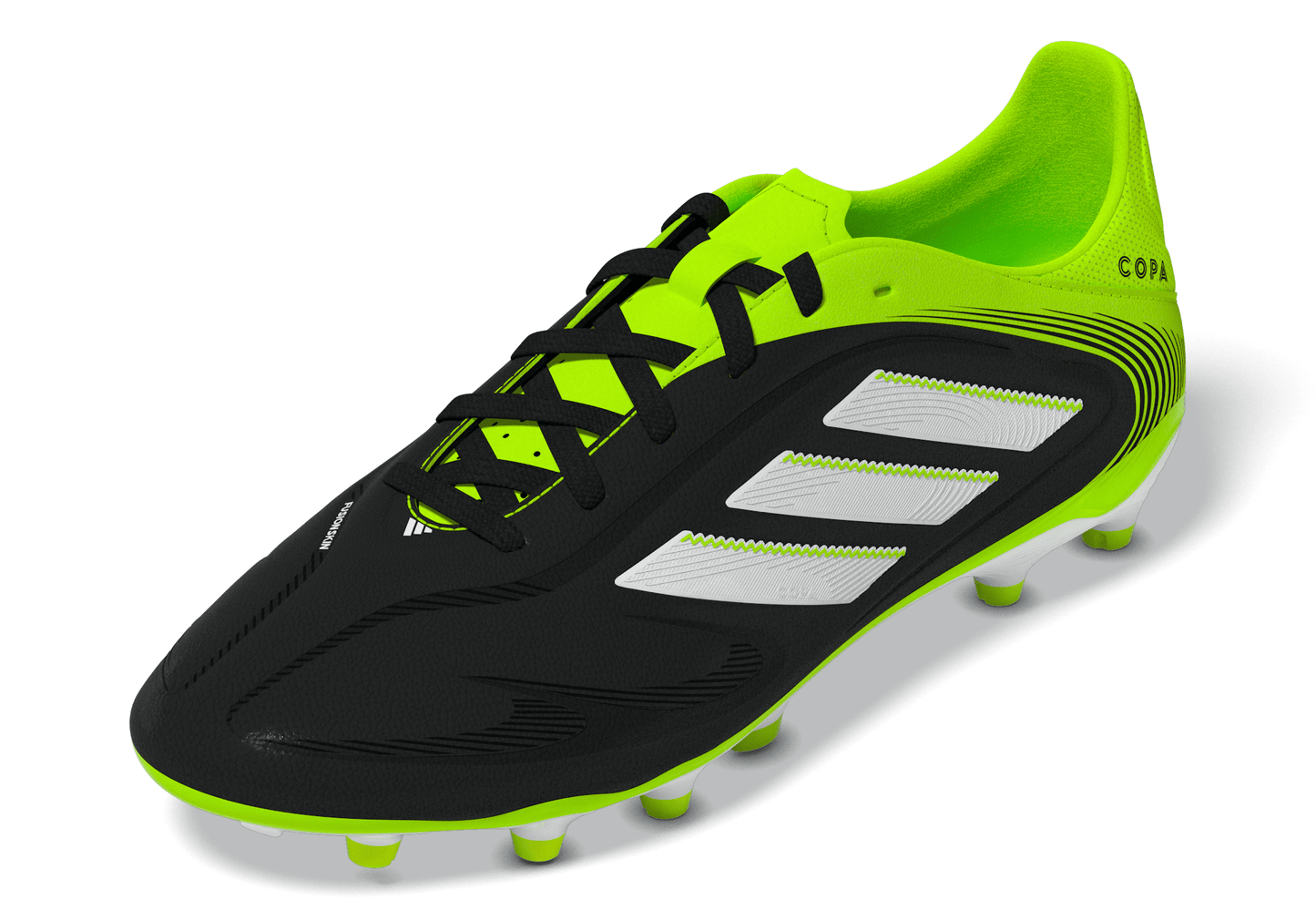 adidas Junior Copa Pure lll League FG Firm Ground Cleats - Core Black/ Ftwr White//Luclemon