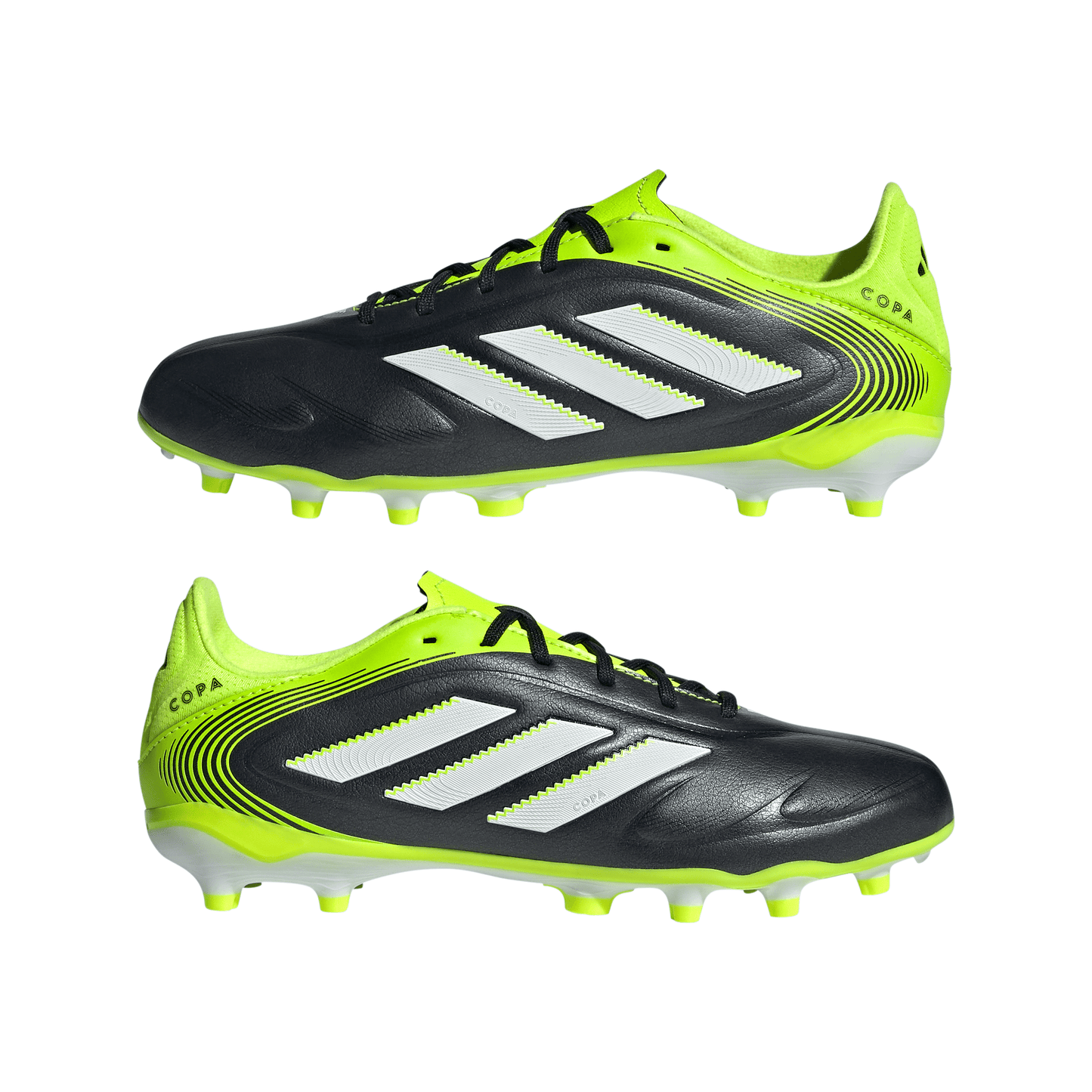 adidas Junior Copa Pure lll League FG Firm Ground Cleats - Core Black/ Ftwr White//Luclemon