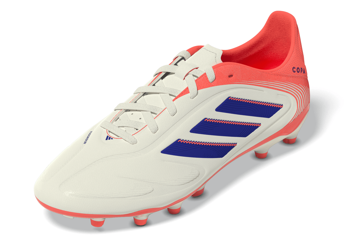 adidas Junior Copa Pure lll League FG Firm Ground Cleats - OWhite /Lublu /SigCor