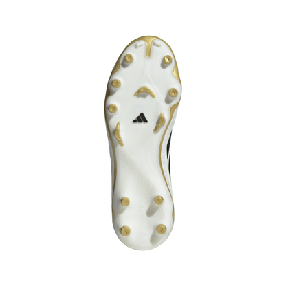 adidas Junior Copa Pure lll League FG Firm Ground Cleats - Ftwr White/Core Black/Gold Met