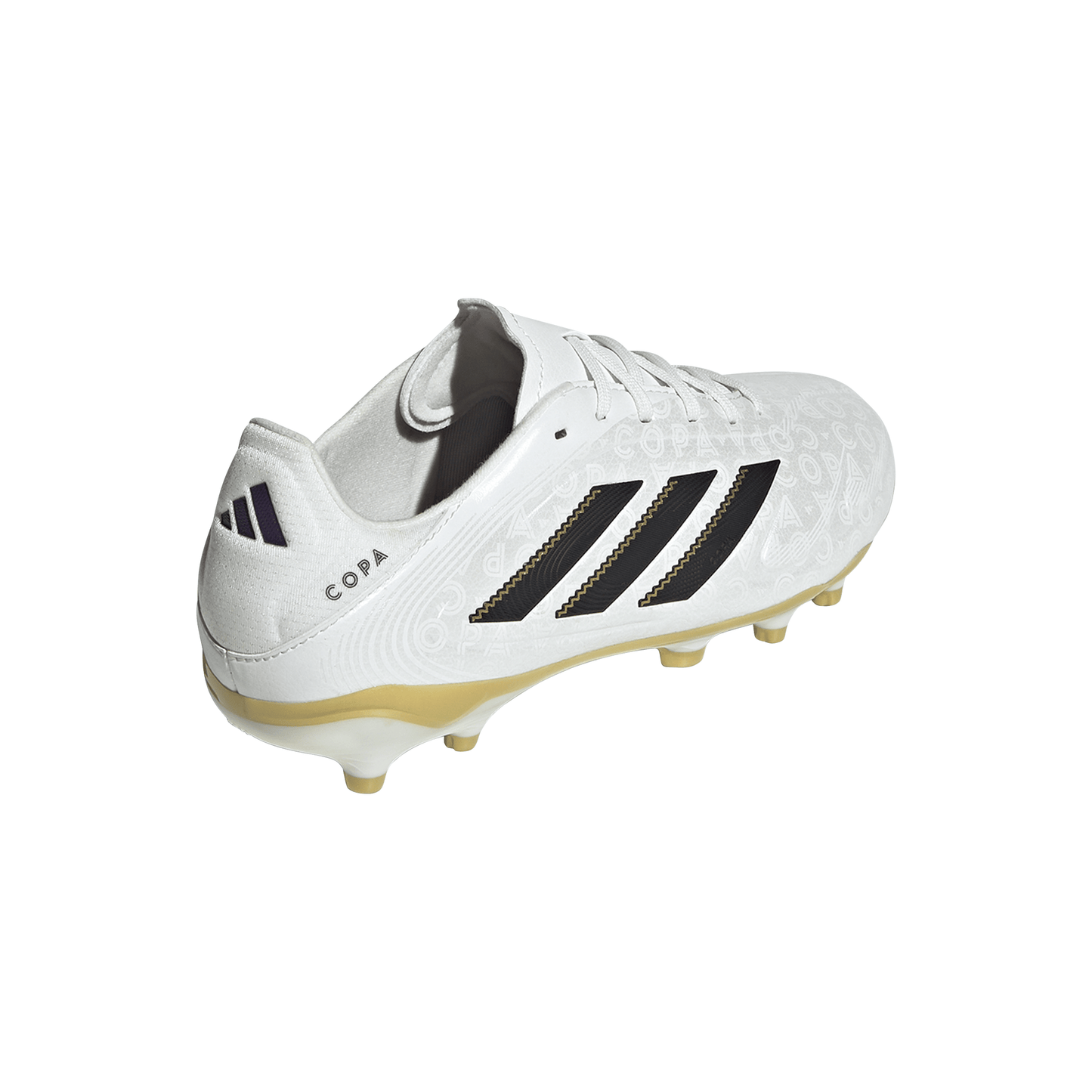 adidas Junior Copa Pure lll League FG Firm Ground Cleats - Ftwr White/Core Black/Gold Met