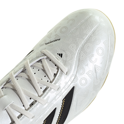 adidas Junior Copa Pure lll League FG Firm Ground Cleats - Ftwr White/Core Black/Gold Met