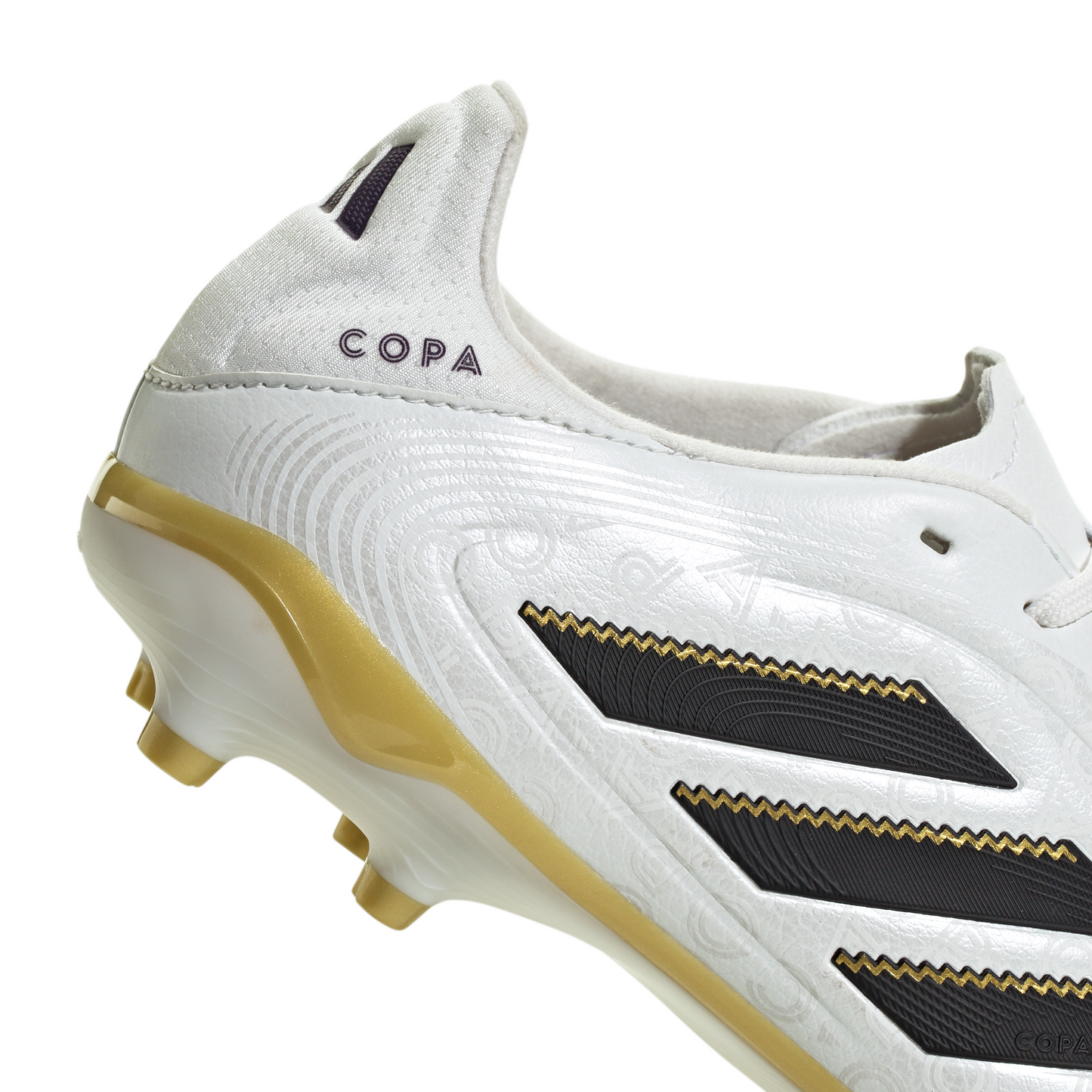 adidas Junior Copa Pure lll League FG Firm Ground Cleats - Ftwr White/Core Black/Gold Met
