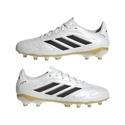 adidas Junior Copa Pure lll League FG Firm Ground Cleats - Ftwr White/Core Black/Gold Met