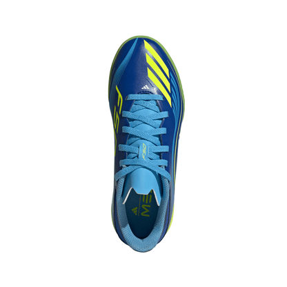 adidas F50 League MESSI TF Turf Junior- Team Royal Blue/ Solar Yellow/ Semi Blue Burst