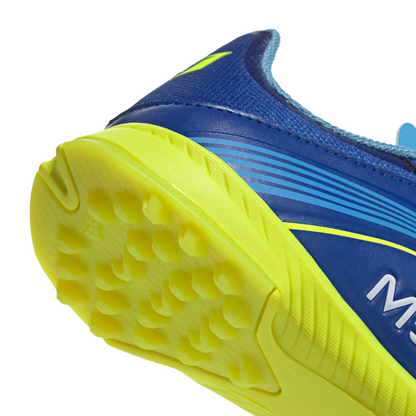 adidas F50 League MESSI TF Turf Junior- Team Royal Blue/ Solar Yellow/ Semi Blue Burst