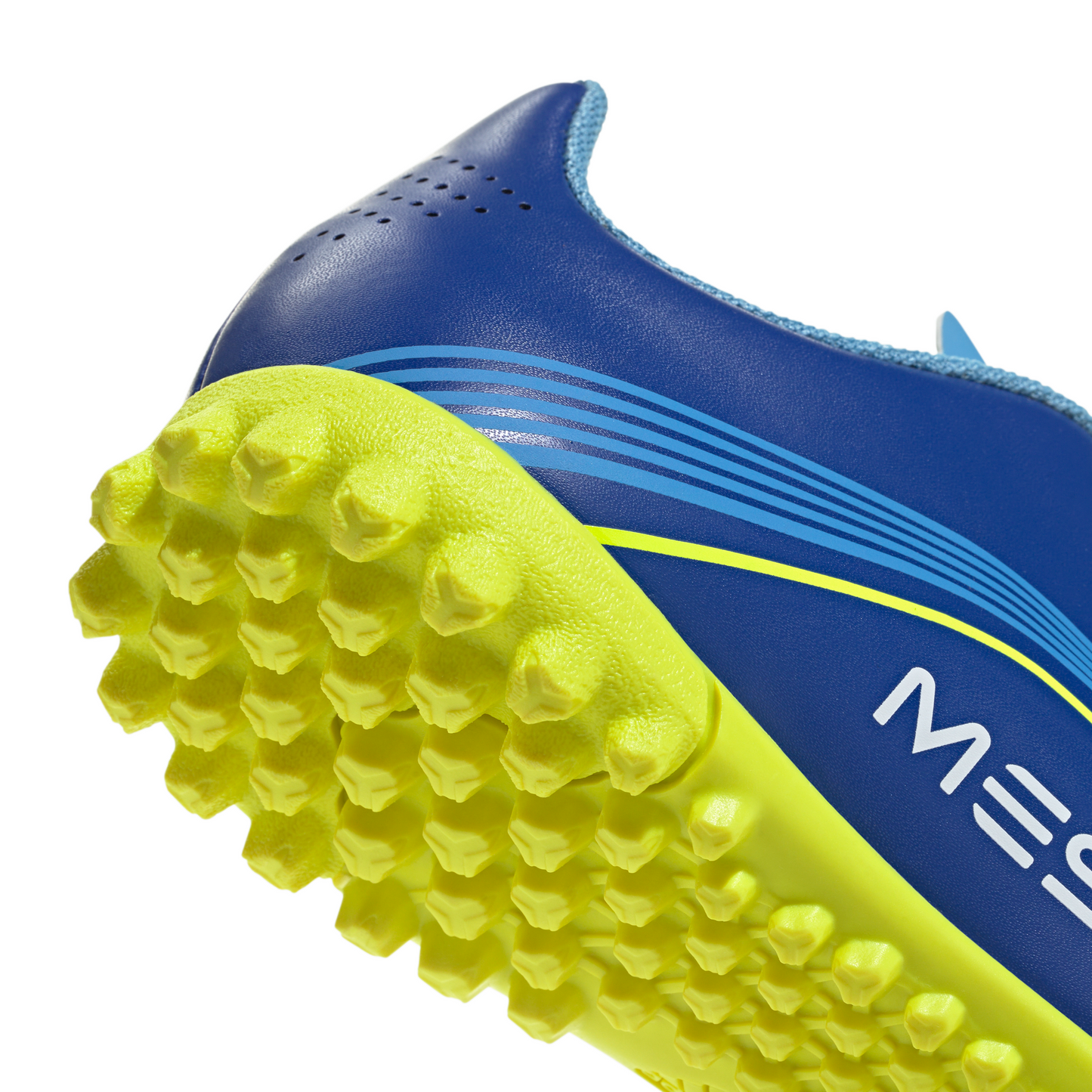 adidas F50 Club MESSI TF Turf Junior- Team Royal Blue/ Solar Yellow/ Semi Blue Burst