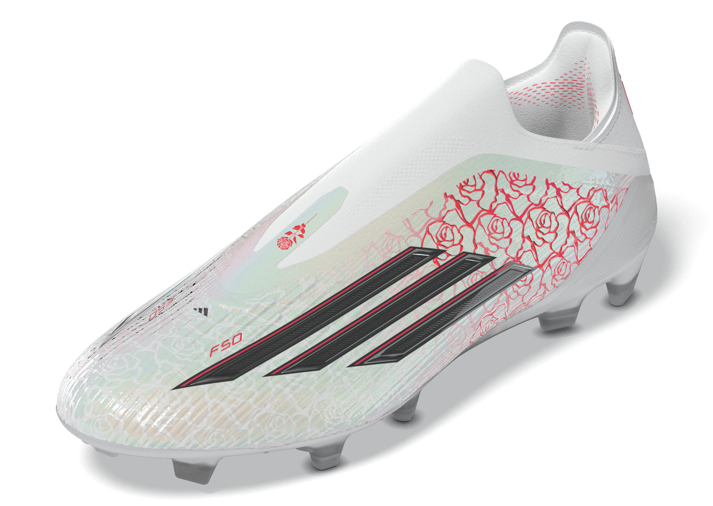 adidas F50 Elite Lamine Yamal FG Firm Ground - FTWhite/ Core Black/ Lucid Red