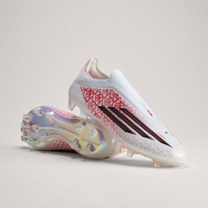 adidas F50 Elite Lamine Yamal FG Firm Ground - FTWhite/ Core Black/ Lucid Red