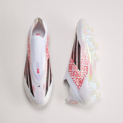 adidas F50 Elite Lamine Yamal FG Firm Ground - FTWhite/ Core Black/ Lucid Red