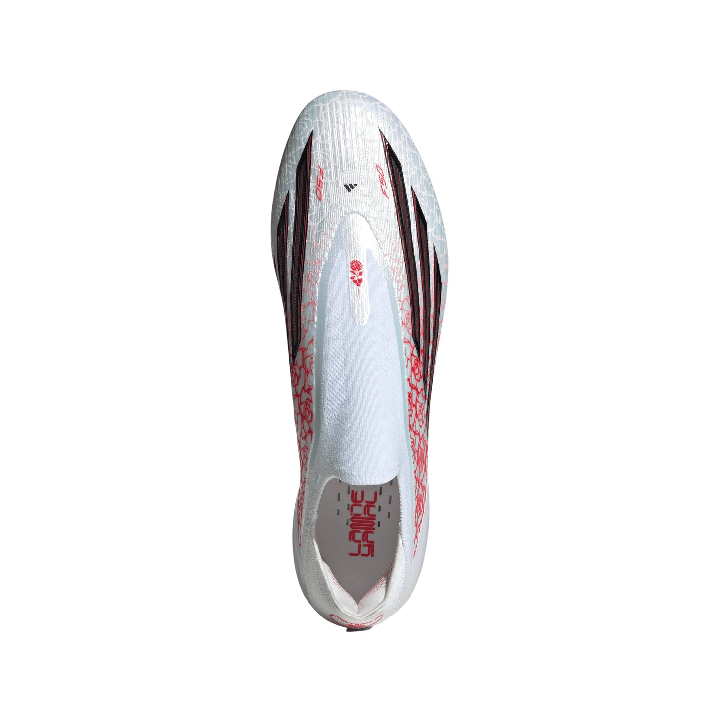 adidas F50 Elite Lamine Yamal FG Firm Ground - FTWhite/ Core Black/ Lucid Red