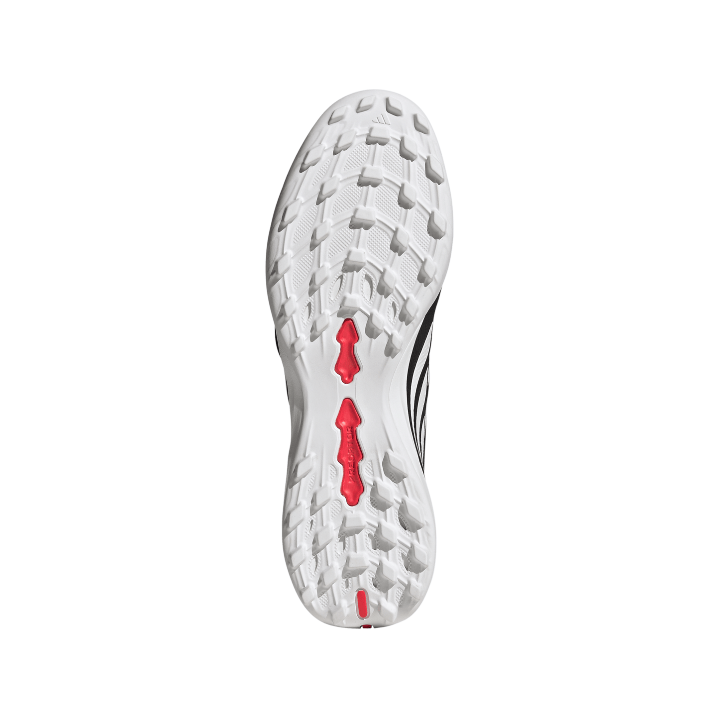 adidas Predator League FoldTongue Turf Soccer Cleats-  Core Black / Cloud White / Lucid Red