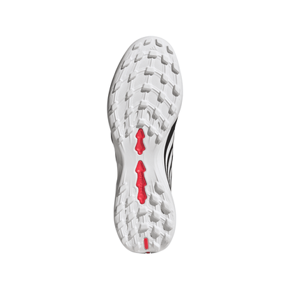adidas Predator League FoldTongue Turf Soccer Cleats-  Core Black / Cloud White / Lucid Red