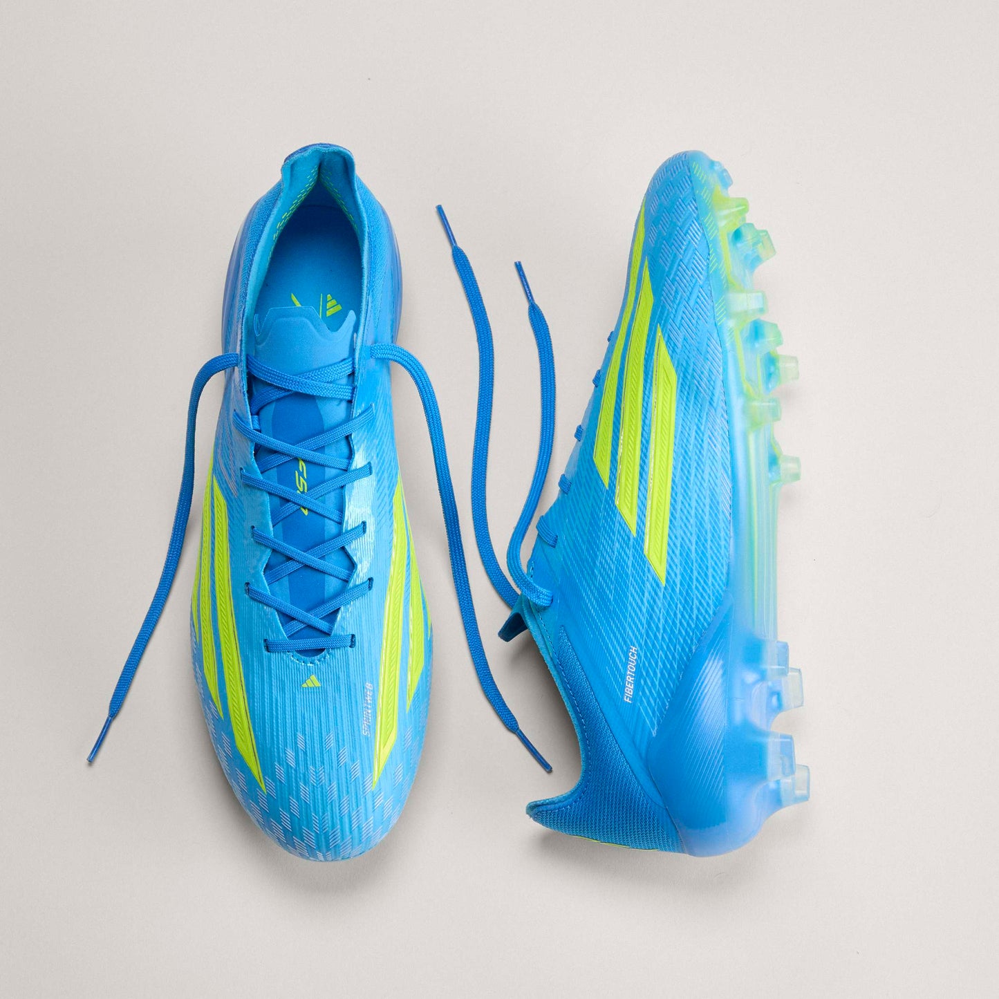 adidas F50 Elite FG Firm Ground Soccer Cleats - Blue/ Lucid Red/ Team Solar