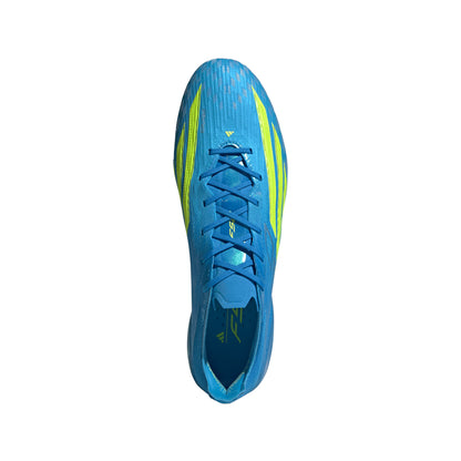 adidas F50 Elite FG Firm Ground Soccer Cleats - Blue/ Lucid Red/ Team Solar