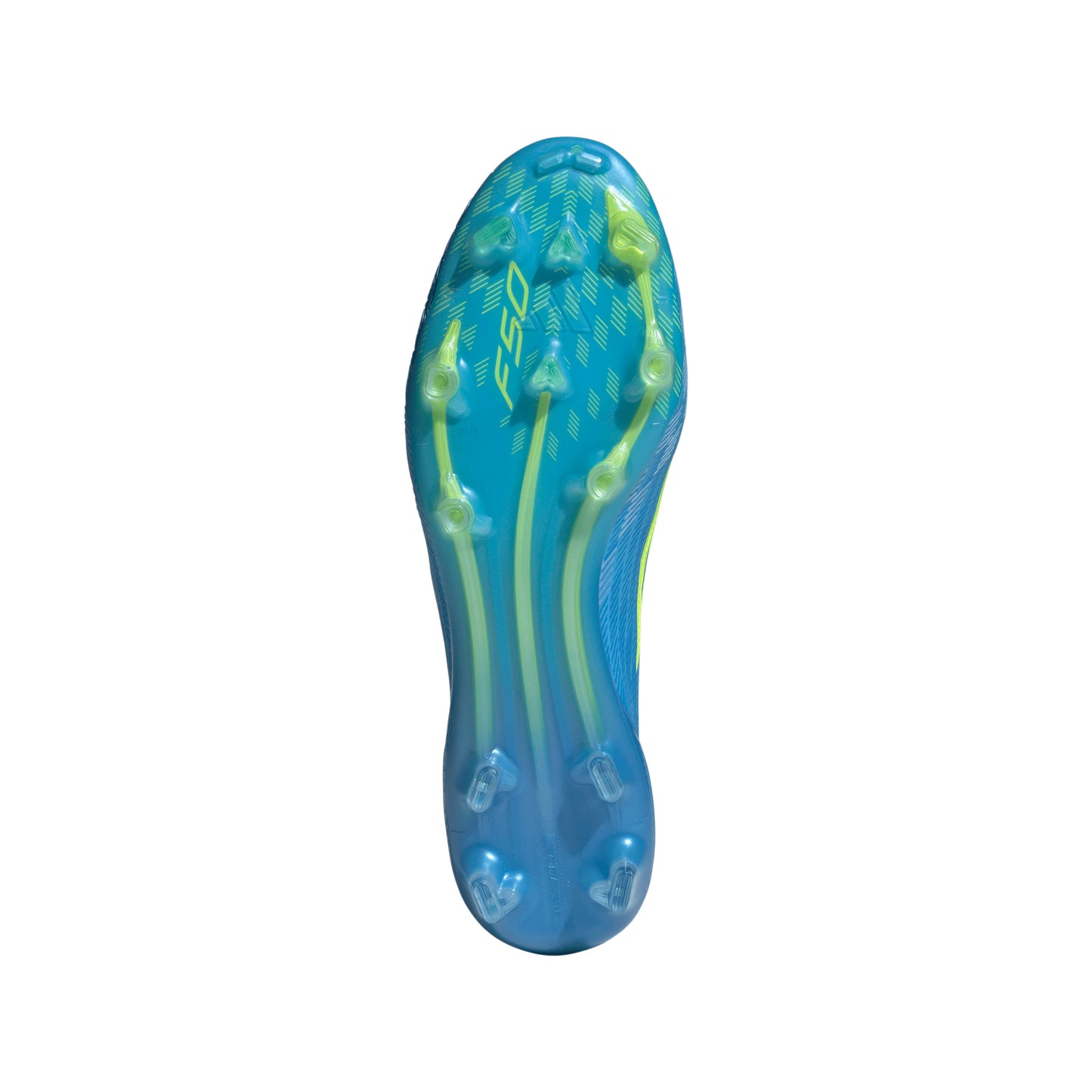 adidas F50 Elite FG Firm Ground Soccer Cleats - Blue/ Lucid Red/ Team Solar