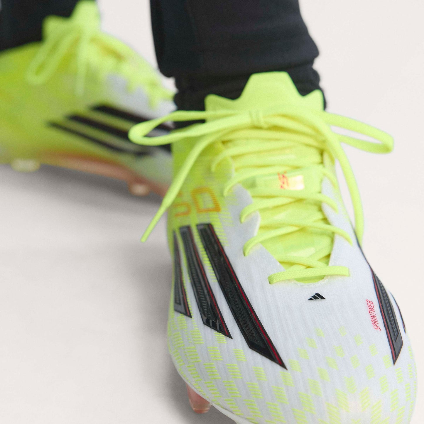 adidas F50 Elite FG Firm Ground Soccer Cleats - Tesoye/ CBlack/ Lucred