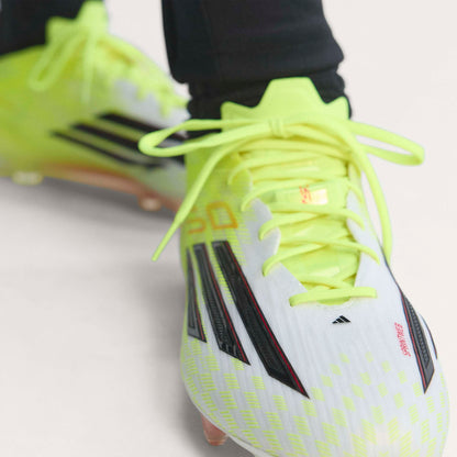 adidas F50 Elite FG Firm Ground Soccer Cleats - Tesoye/ CBlack/ Lucred