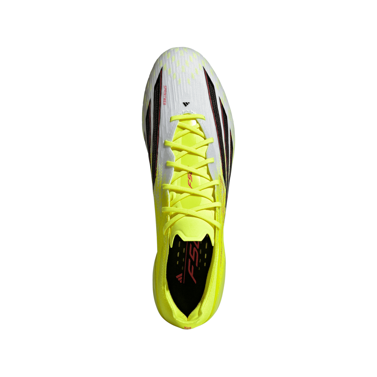 adidas F50 Elite FG Firm Ground Soccer Cleats - Tesoye/ CBlack/ Lucred