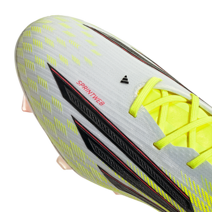 adidas F50 Elite FG Firm Ground Soccer Cleats - Tesoye/ CBlack/ Lucred