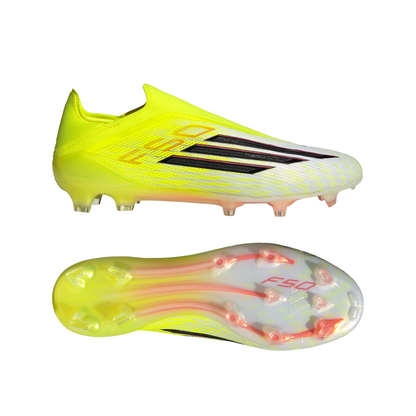 adidas F50 Elite Laceless FG Firm Ground Soccer Cleats - Tesoye /CBlack /Lucred