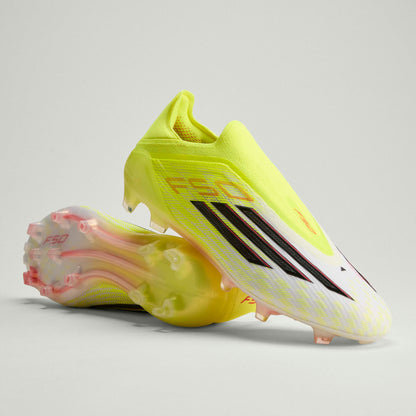 adidas F50 Elite Laceless FG Firm Ground Soccer Cleats - Tesoye /CBlack /Lucred