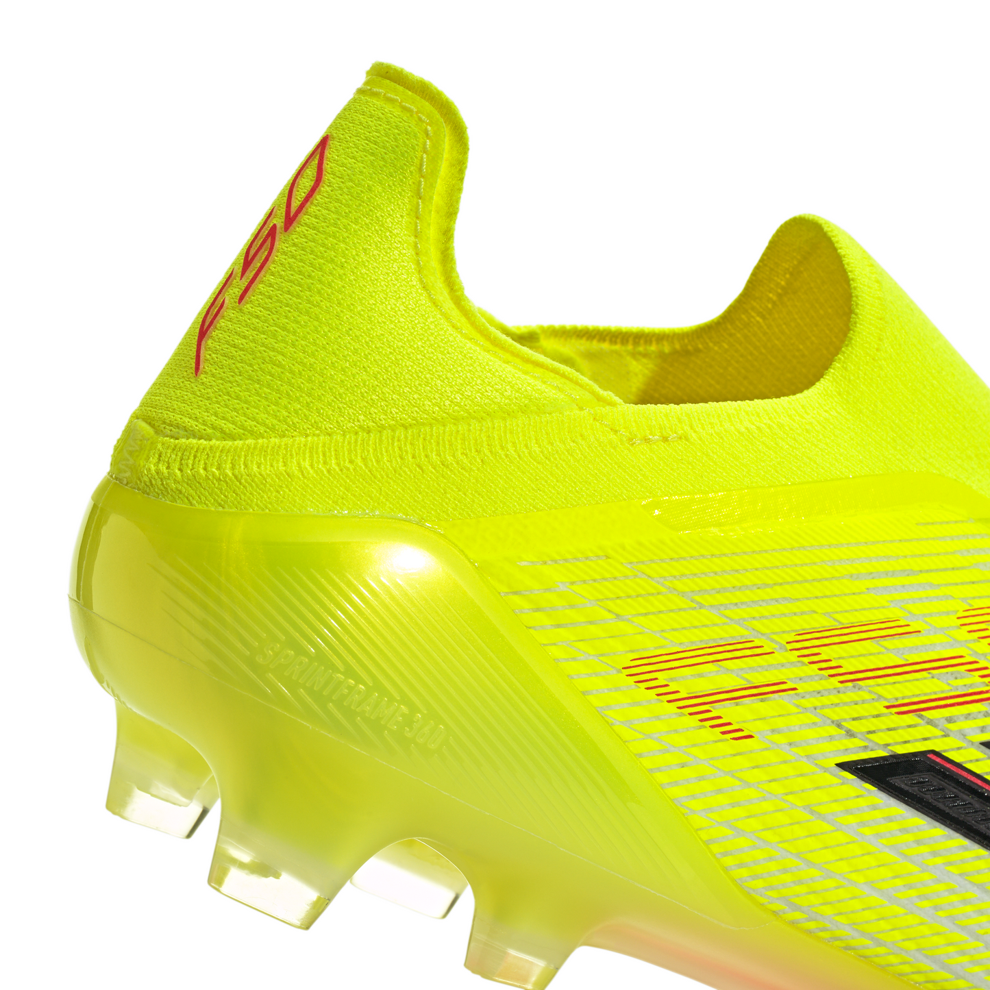 adidas F50 Elite Laceless FG Firm Ground Soccer Cleats - Tesoye /CBlack /Lucred