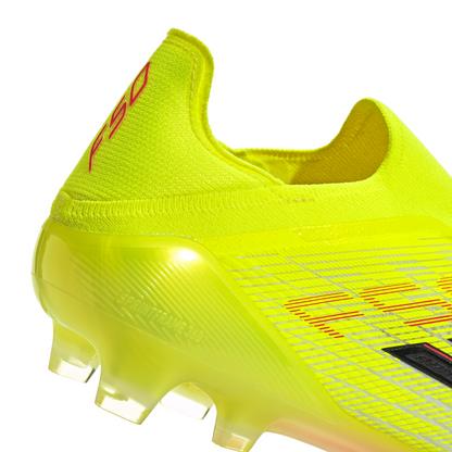 adidas F50 Elite Laceless FG Firm Ground Soccer Cleats - Tesoye /CBlack /Lucred