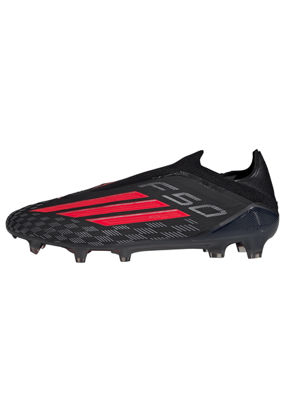 adidas F50 Elite Laceless FG Firm Ground Soccer Cleats - CBlack/ Lucred/ CBlack