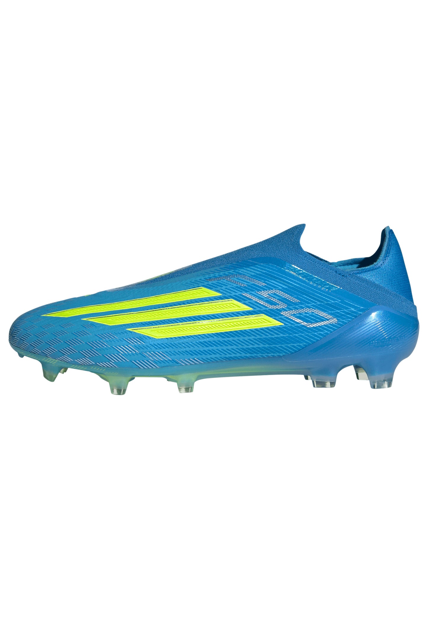 adidas F50 Elite Laceless FG Firm Ground Soccer Cleats - Blue/ Lucid Red/ Team Solar