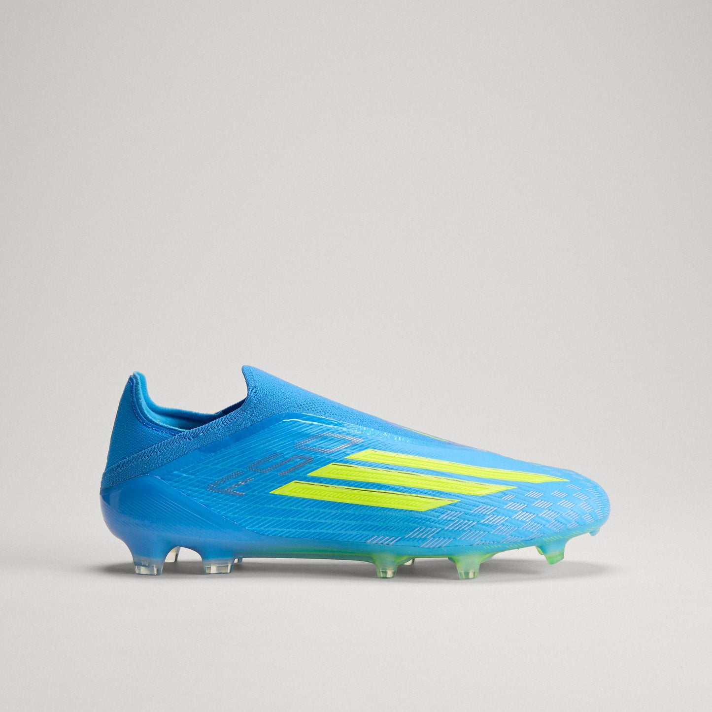 adidas F50 Elite Laceless FG Firm Ground Soccer Cleats - Blue/ Lucid Red/ Team Solar