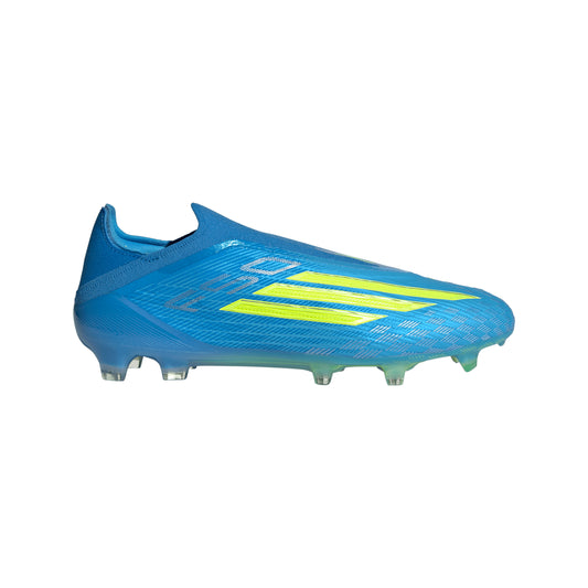 adidas F50 Elite Laceless FG Firm Ground Soccer Cleats - Blue/ Lucid Red/ Team Solar