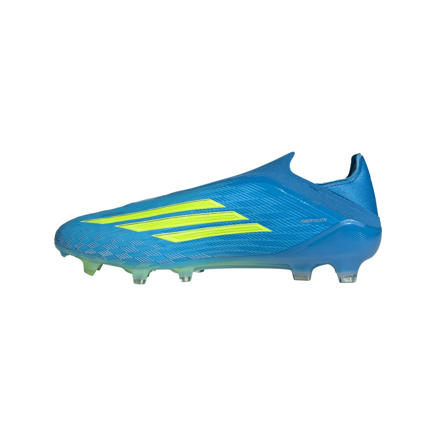 adidas F50 Elite Laceless FG Firm Ground Soccer Cleats - Blue/ Lucid Red/ Team Solar