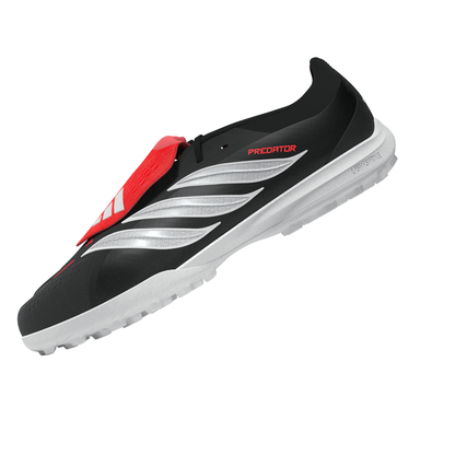 adidas Predator Pro FT TF Turf Soccer Shoes - CBlack/ FTWhite/ Lucred