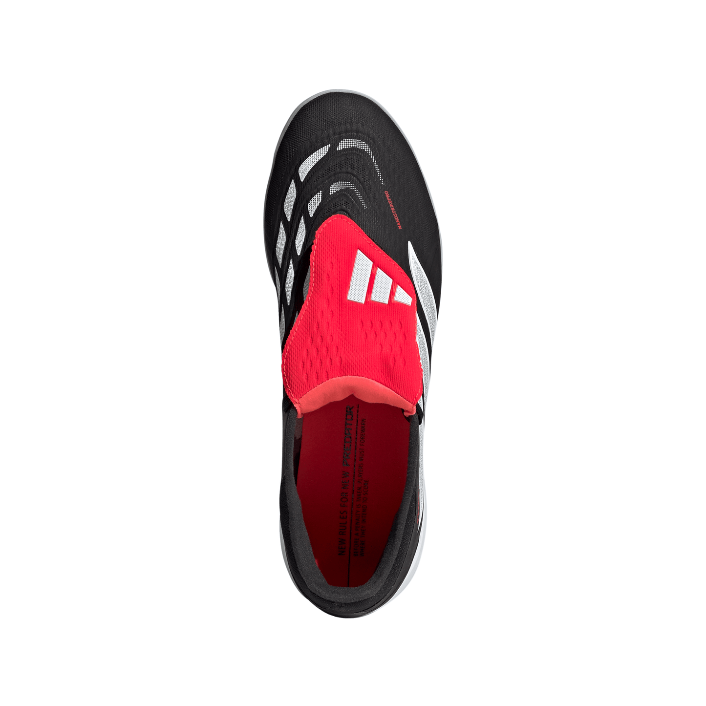 adidas Predator Pro FT TF Turf Soccer Shoes - CBlack/ FTWhite/ Lucred