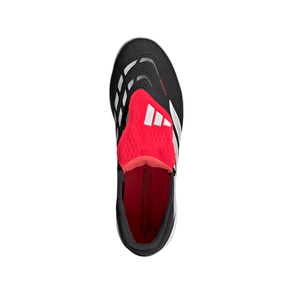 adidas Predator Pro FT TF Turf Soccer Shoes - CBlack/ FTWhite/ Lucred